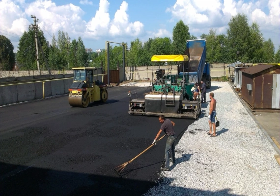 Устройство автодорог в Давыдово и Орехово-Зуевском районе